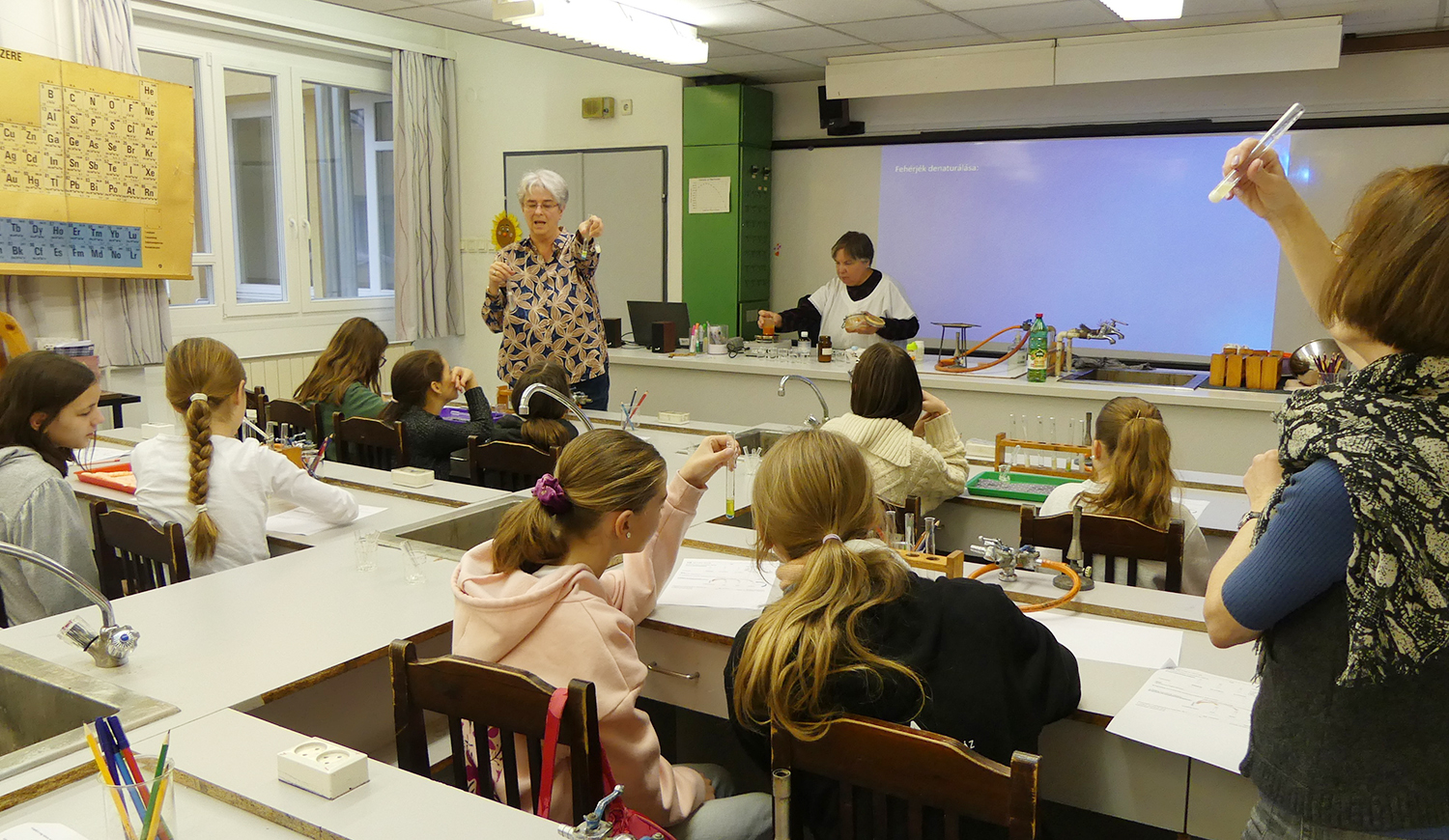 Patrona Hungariae Katolikus Iskolaközpont tanóra