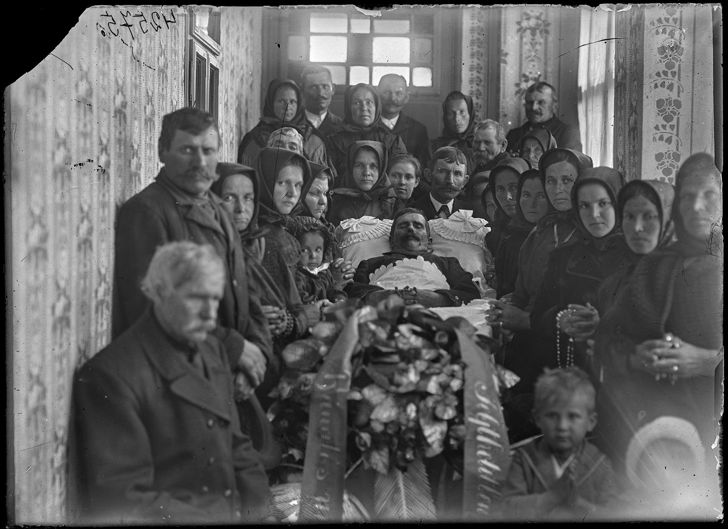 Ravatalfotó a 20. század elején