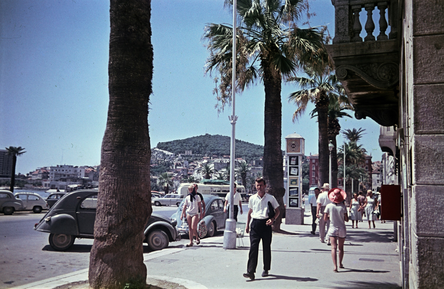 1961. a Riva, Split sétatere