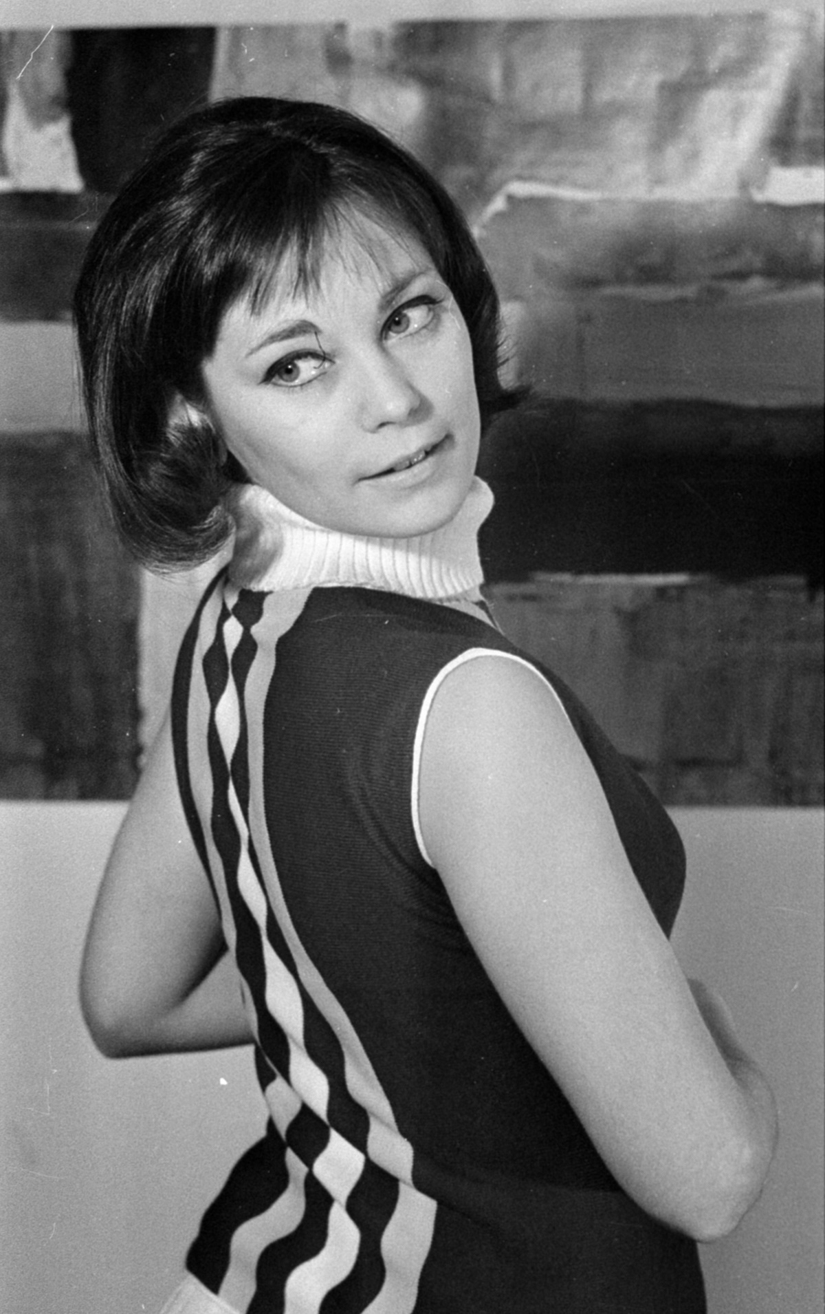 1962., még a főiskola hallgatójaként, otthon venczel vera