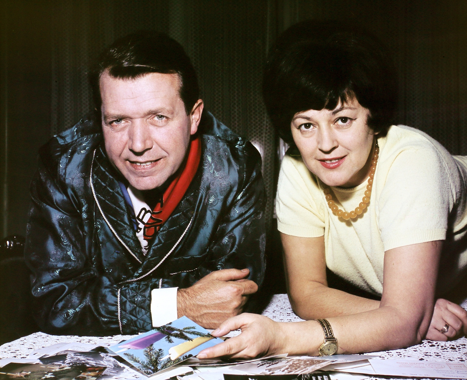 Záray Márta és a férje