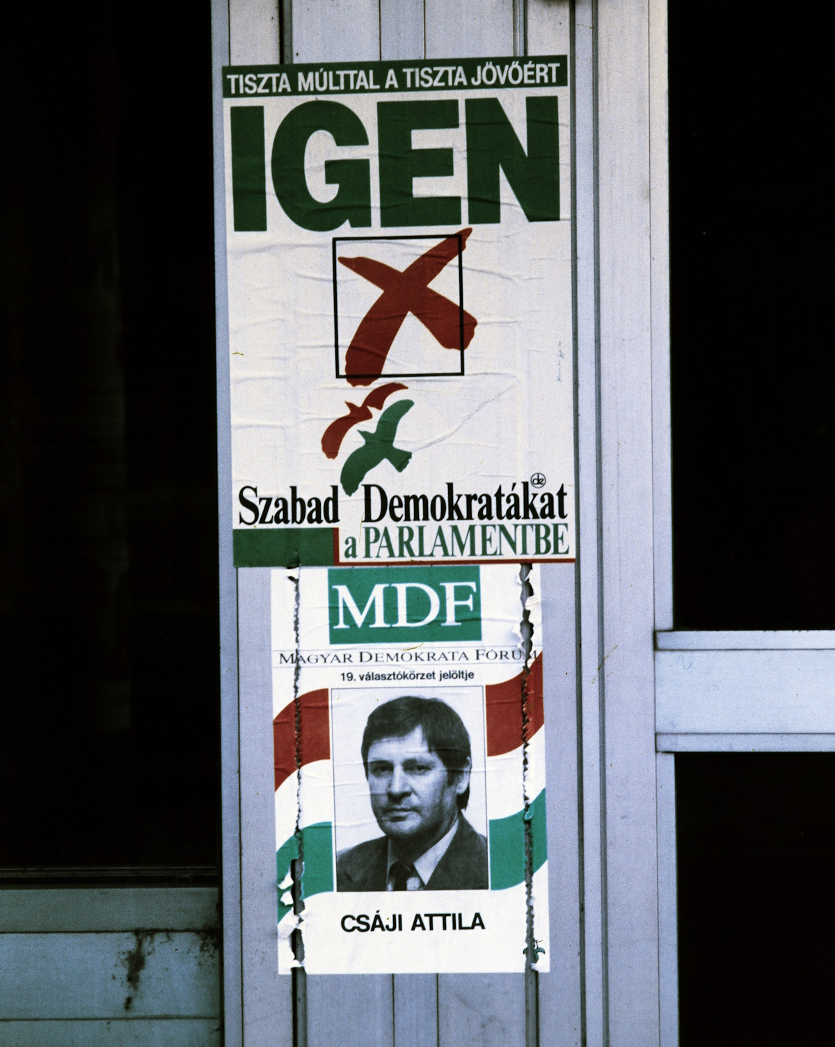 első szabad magyar választás 1990