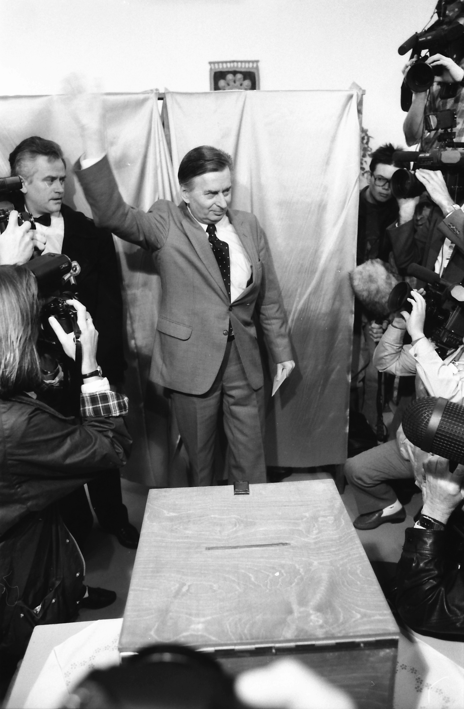 első szabad magyar választás 1990 Antall József, az MDF elnöke