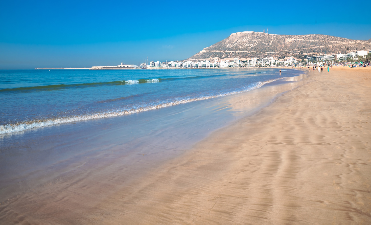 agadir strand marokkó