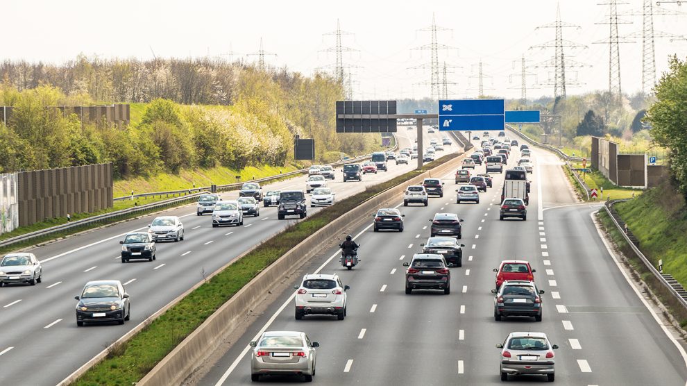 Autópálya felülről