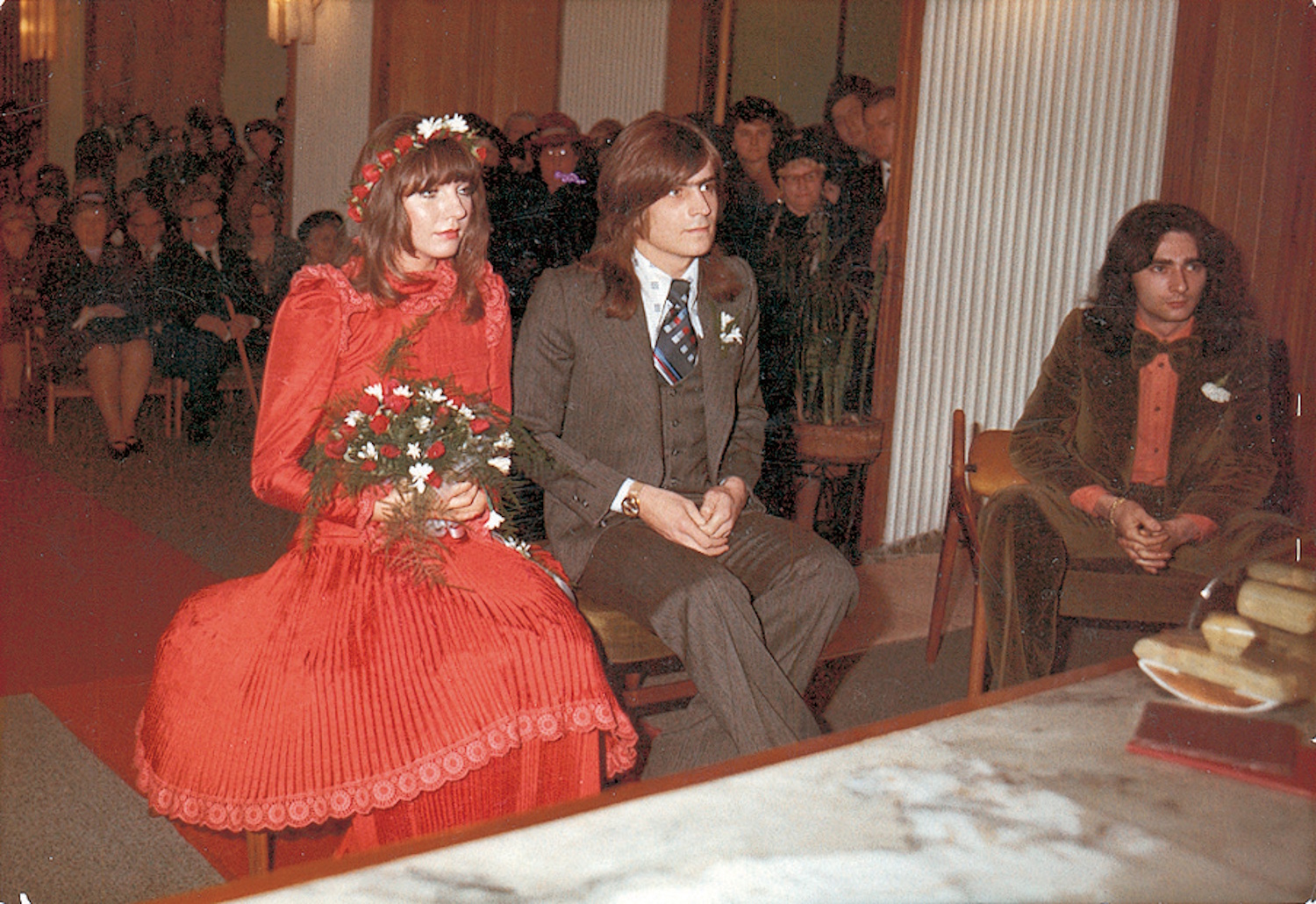 Zalatnay Sarolta esküvője az első férjével