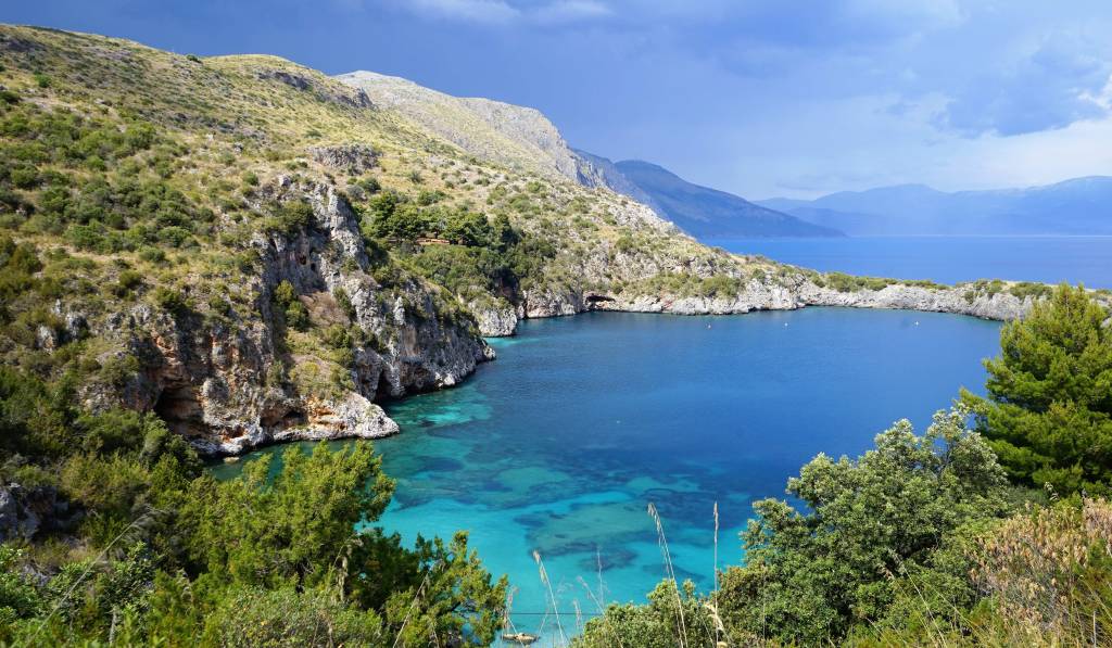 Infreschi-öböl, Cilento, Olaszország