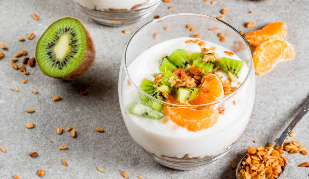 joghurt gyümölccsel