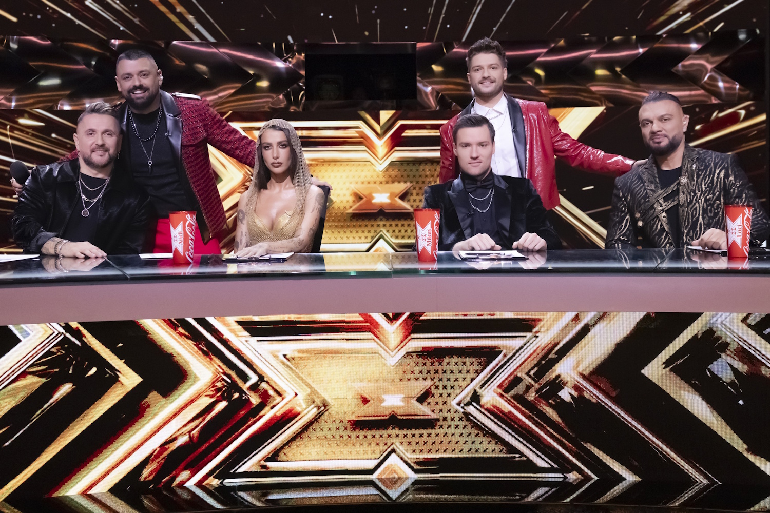 Xfaktor zsűri és mősorvezetők