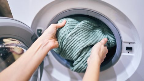 Ruha a mosógépben