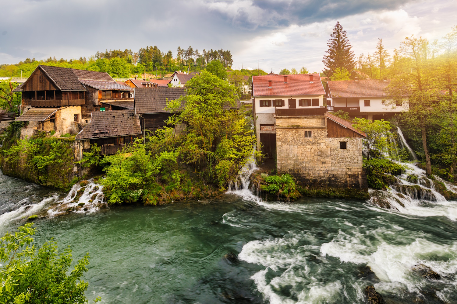 Rastoke, Slunj, horvátország