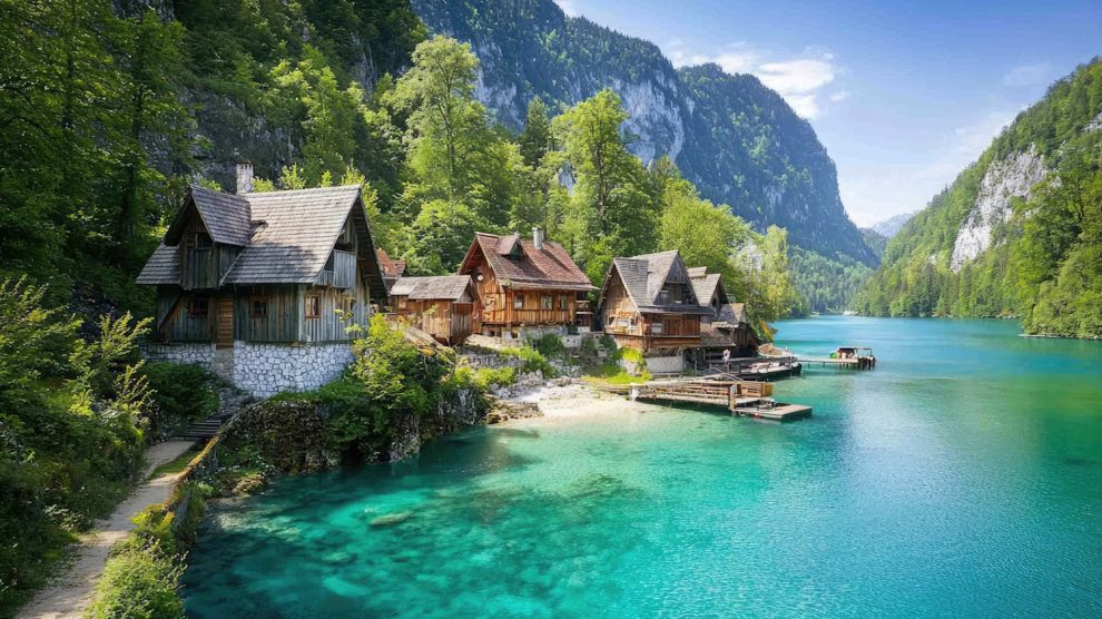 rastoke horvátország látkép