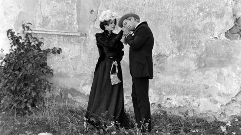 Szegedi Erika és Latinovits Zoltán színművészek a Szindbád című film forgatásakor