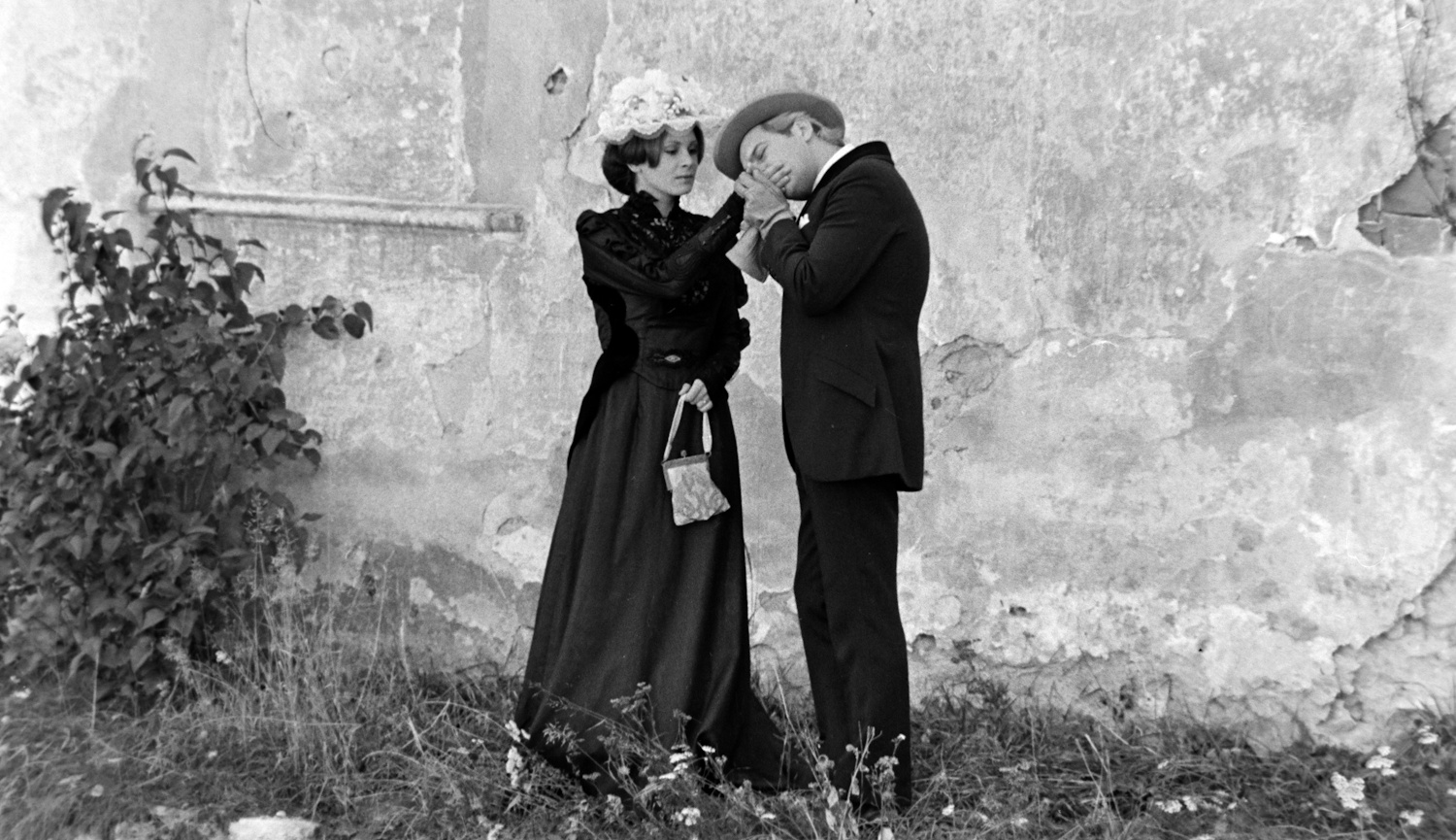 Szegedi Erika és Latinovits Zoltán színművészek a Szindbád című film forgatásakor