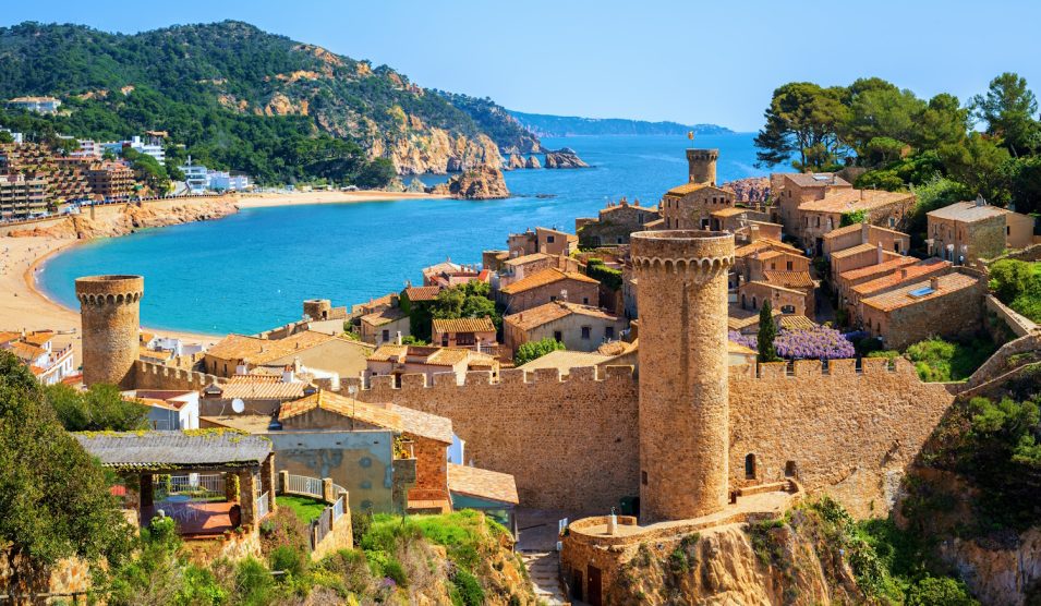 tossa de mar spanyolország costa brava