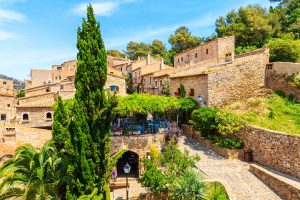 tossa de mar spanyolország costa brava naplemente