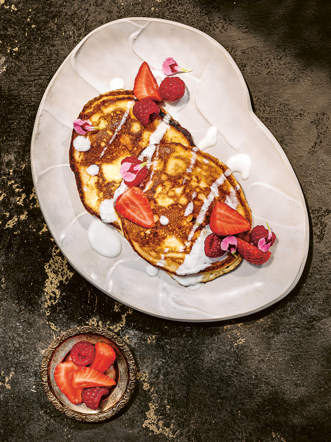 Túrópalacsinta joghurttal