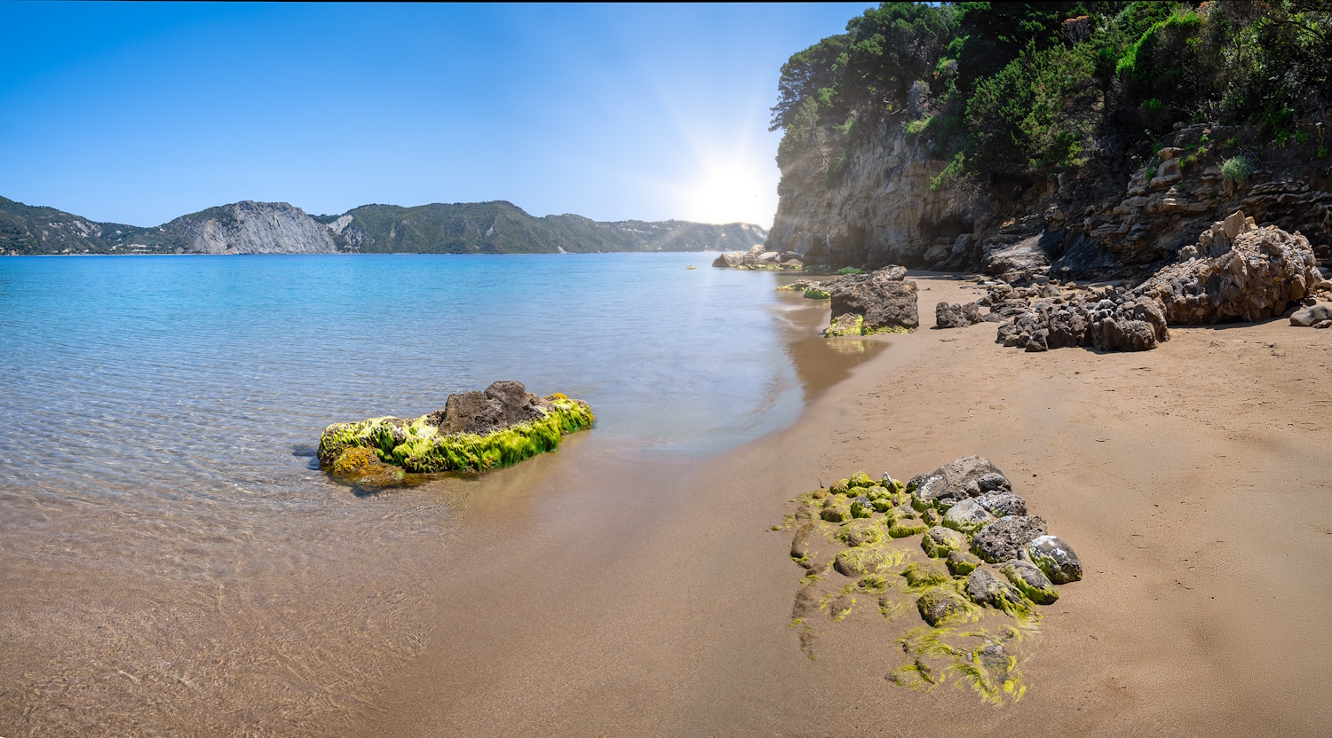 Dafni beach-zakynthos | Meglepetés Dafni strand, Zakynthos, szintén a teknősök természetes élőhelye