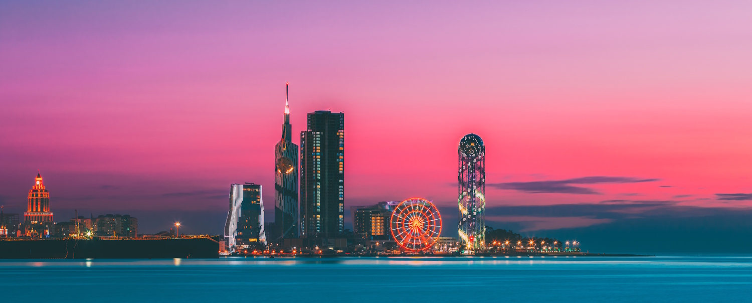 Batumi, a mini Dubaj grúzia látkép