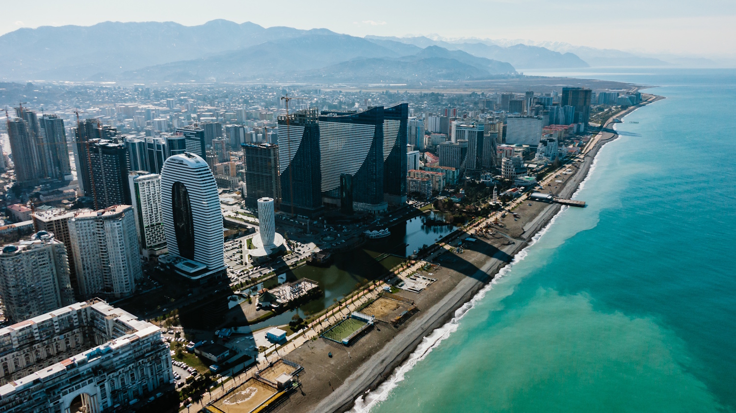 Batumi, a mini Dubaj grúzia látkép
