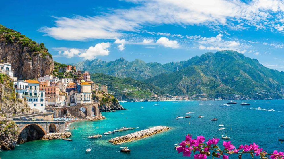 Atrani városa a híres Amalfi-parton