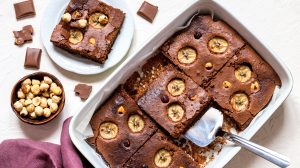 Banános brownie