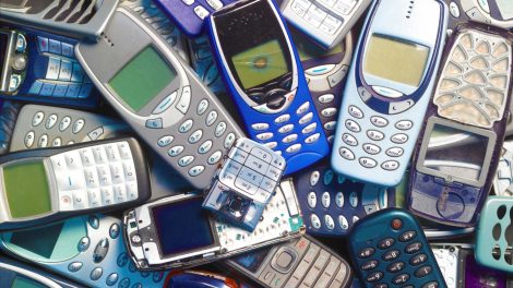 régi mobiltelefonok
