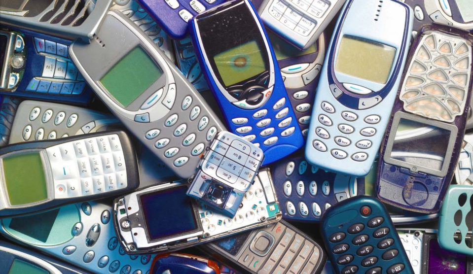 régi mobiltelefonok