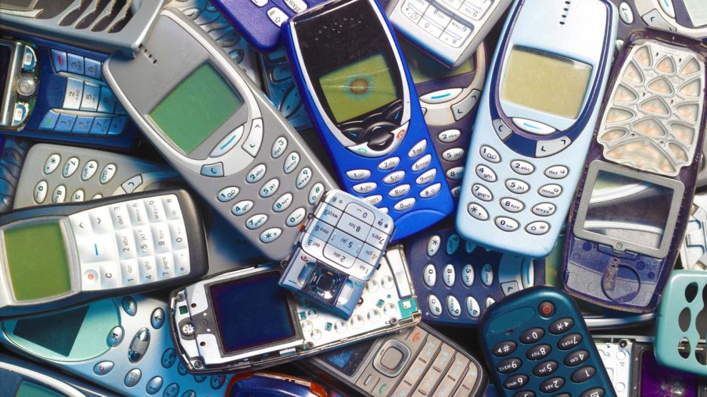 régi mobiltelefonok