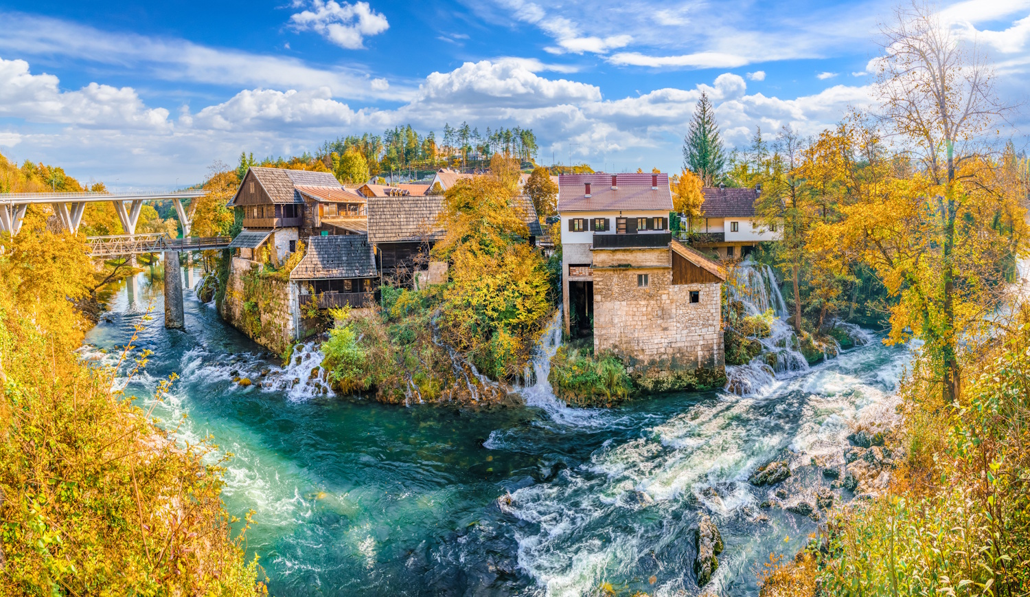 rastoke horvátország