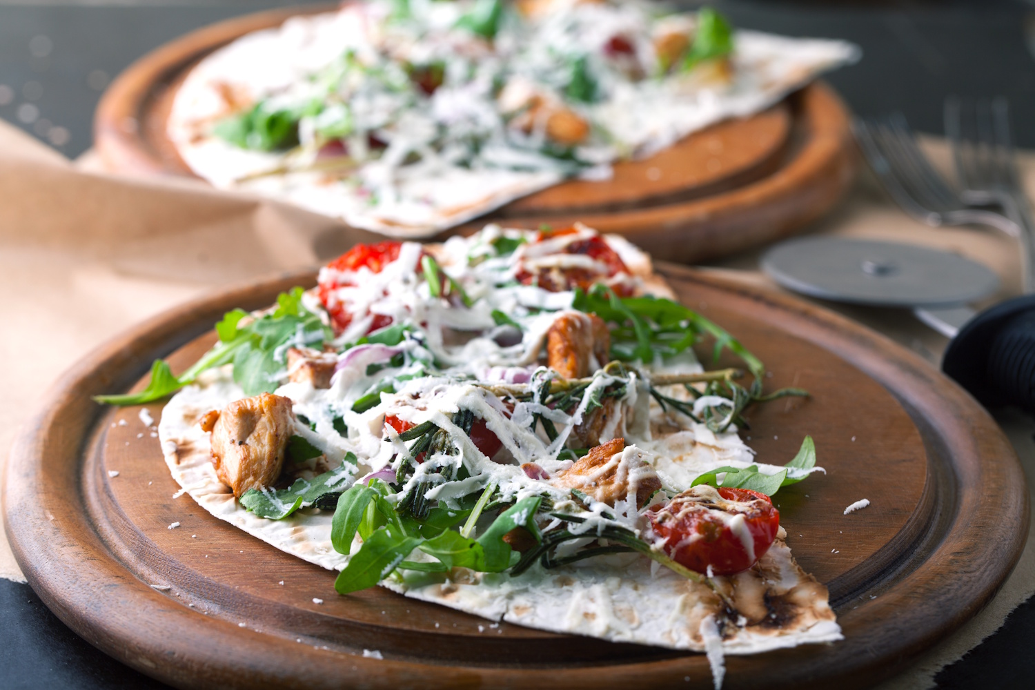 Tortilla pizza