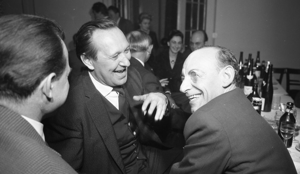 Bessenyei Ferenc és Latabár Kálmán 1961-ben