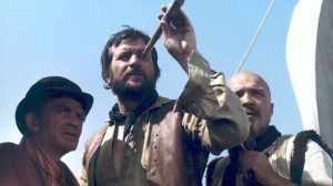 Jelenet A Dunai hajós című filmből (középen Bujtor István)