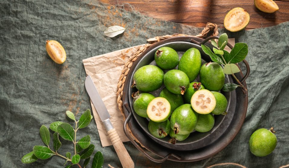 feijoa vagy ananászguáva termése