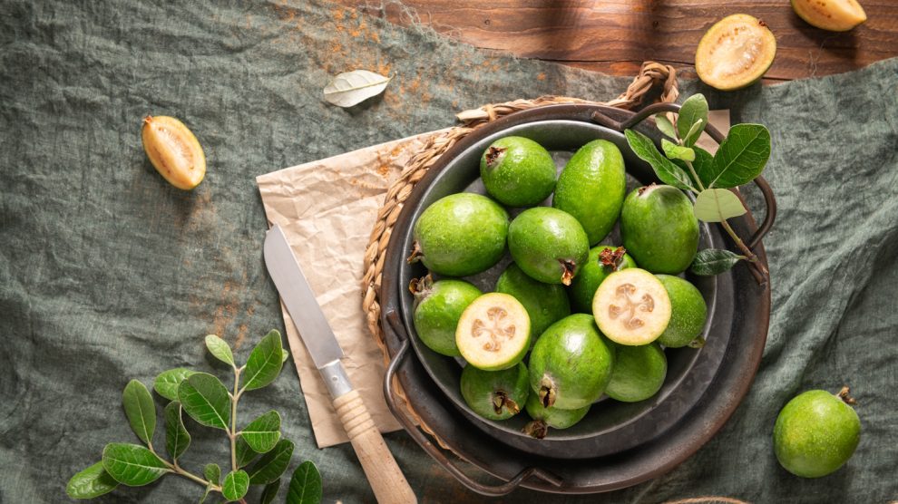feijoa vagy ananászguáva termése