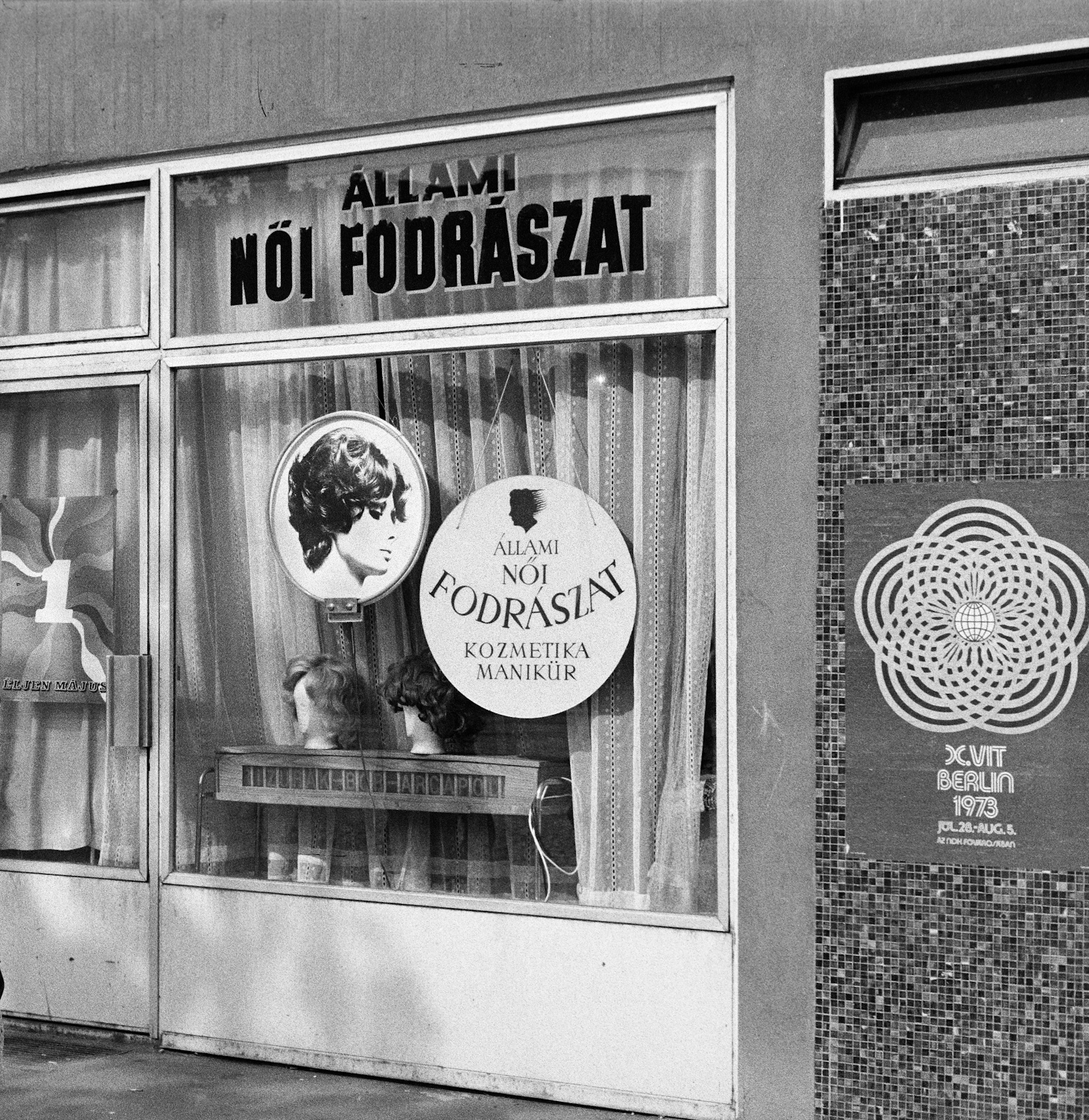Fodrászat a 70-es években