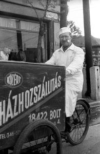 házhozszállítás régen