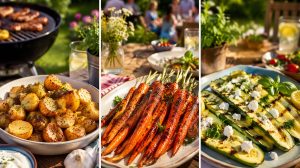 grillezett cukkini, sárgarépa, krumpli olcsó grill köret kertipartira