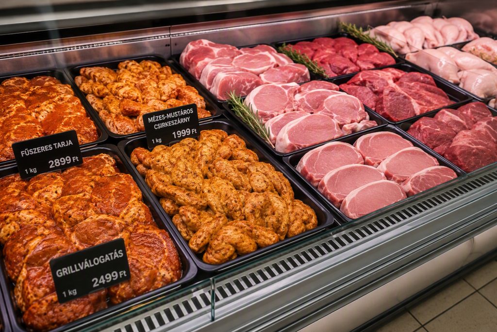 pacolthus | Meglepetés pácolt és friss húsok hűtőpultban