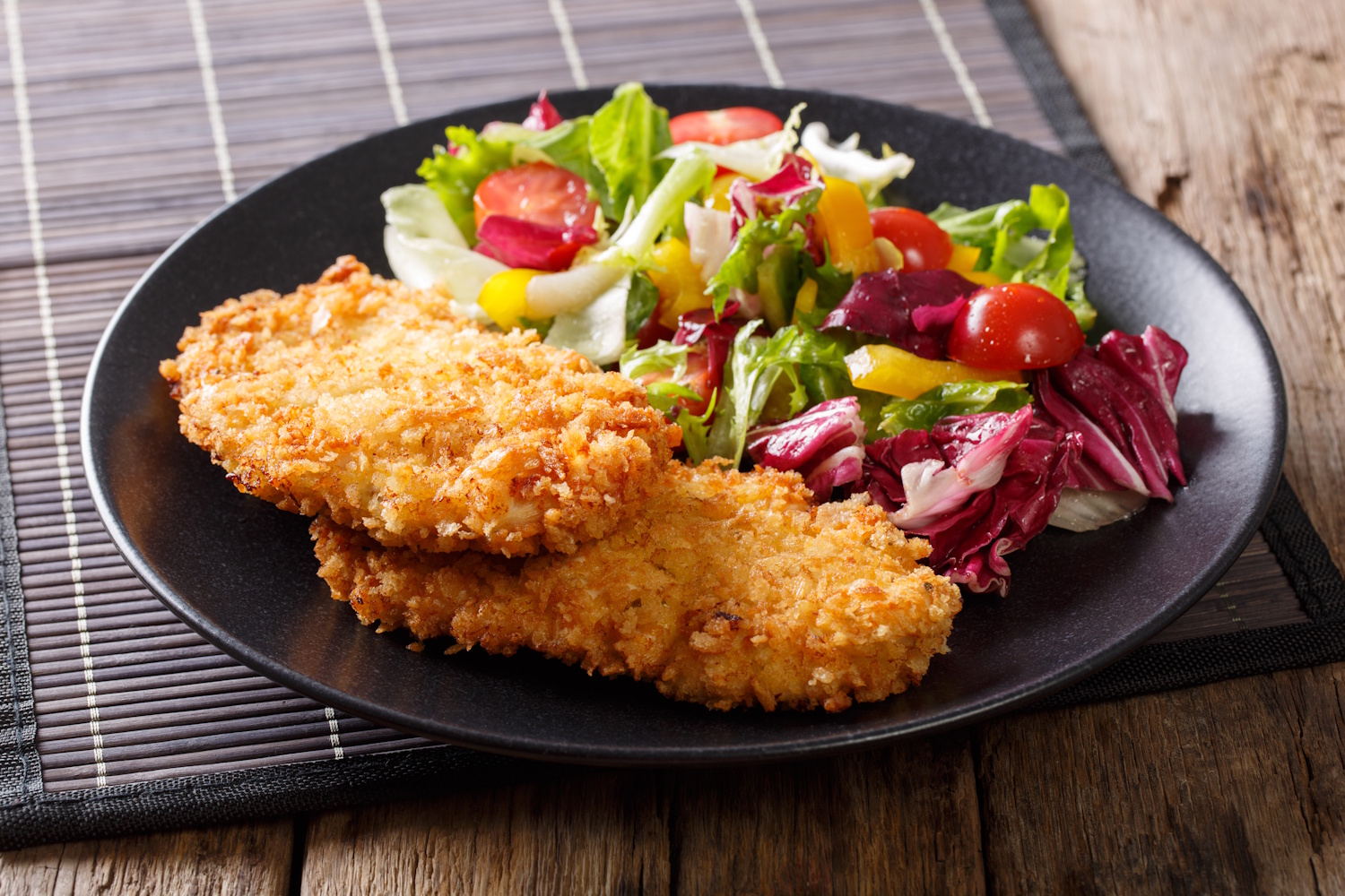 Panko morzsás csirke | Meglepetés Panko morzsás csirke