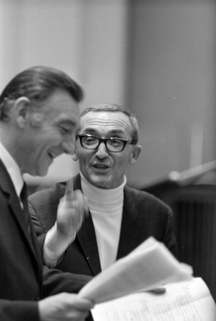 1972 Sinkovitssal Fortepan Szalay Zoltan | Meglepetés Sinkovits Imrévél egy rádiófelvételen 1972-ben peterdi pál
