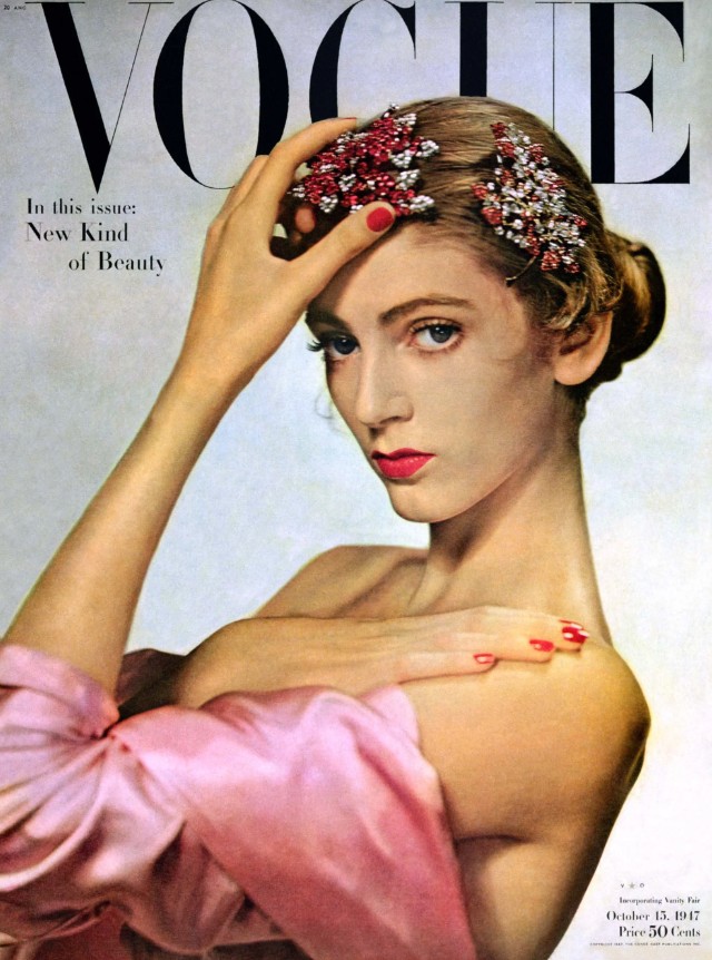 Carmen Dell’Orefice a Vogue címlapján