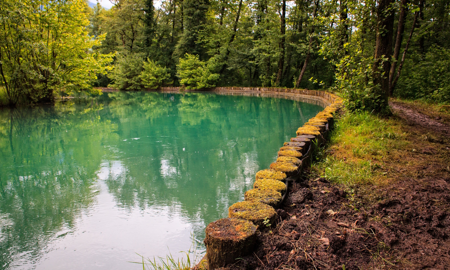 View of the river in the site of Palù di Livenza Pordenone Italy | Meglepetés Polcenigo Északkelet-Olaszországban, a Friuli–Venezia Giulia régió nyugati részén, Pordenone tartományban