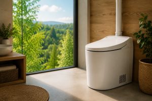égető wc modern otthonban