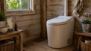 égető wc rusztikus otthonban