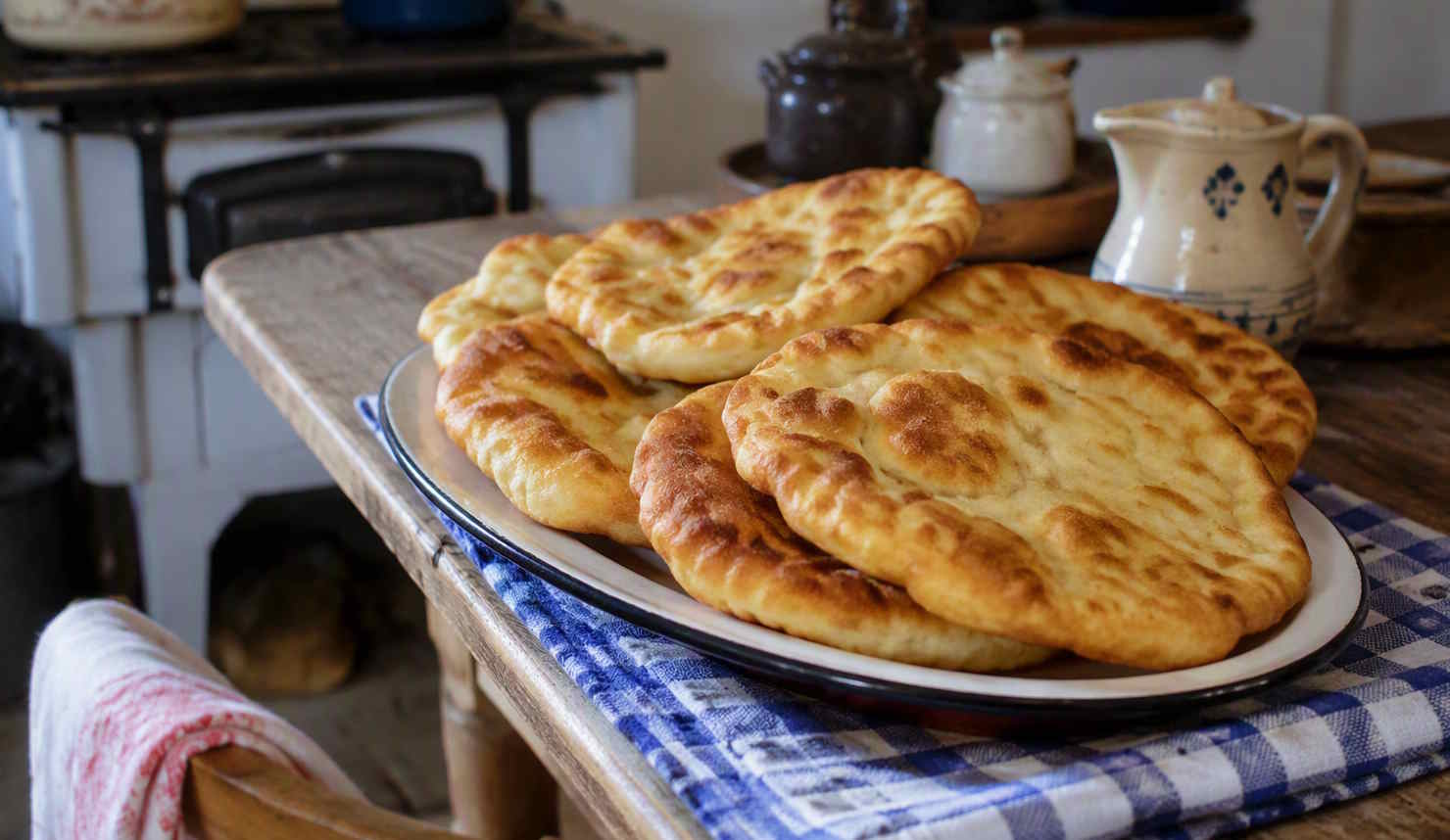 Lapótya a régi idő konyhájában