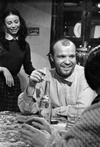 1972. az MTV stúdiója, Vaszilij Suksin novellájából készült Egy nap tavasz című tévéfilm forgatása