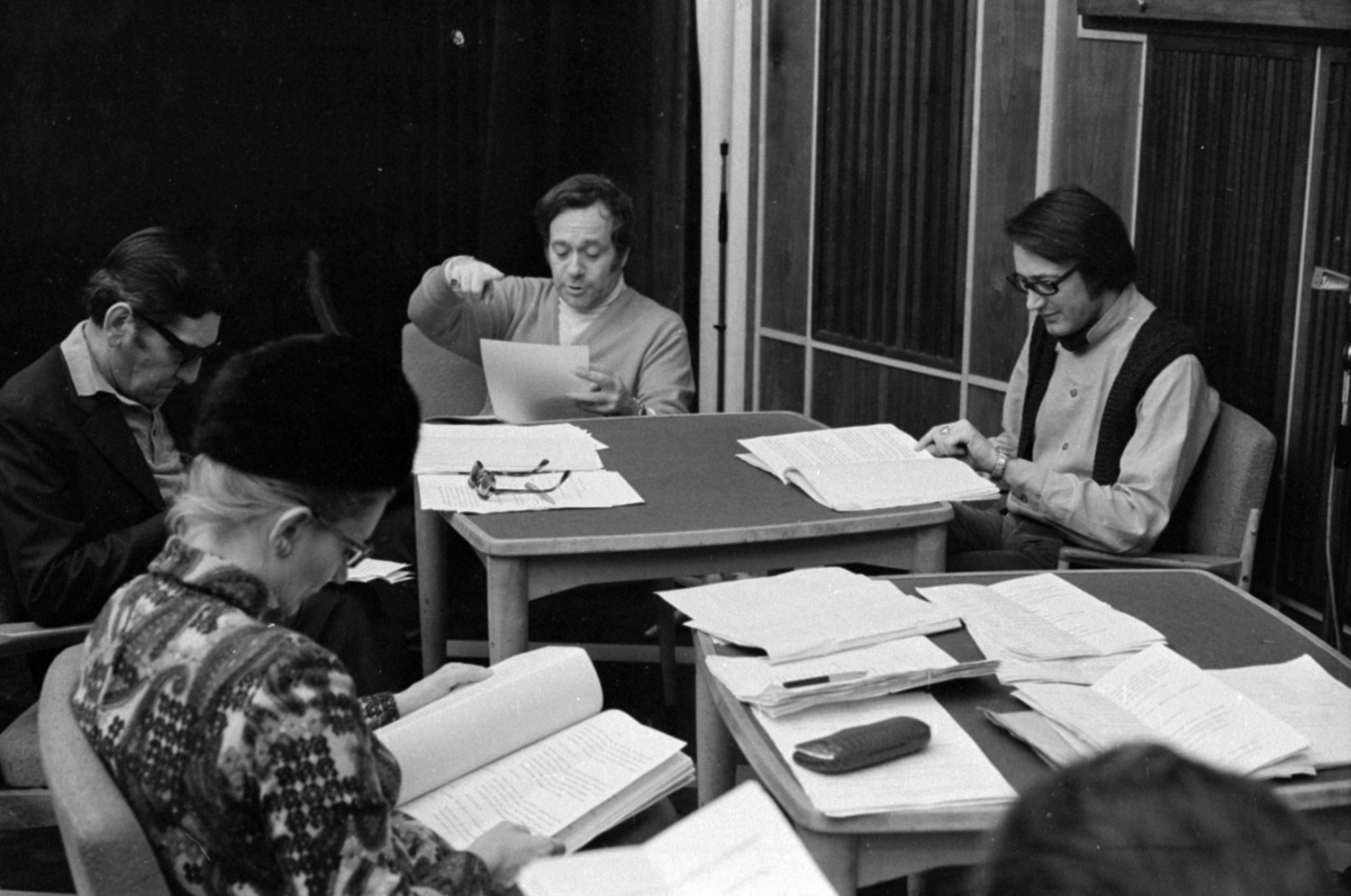 molnar-tibor3 | Meglepetés 1976.: a Magyar Rádió stúdiója, Molnár Tibor, Máthé Erzsi és Márkus László