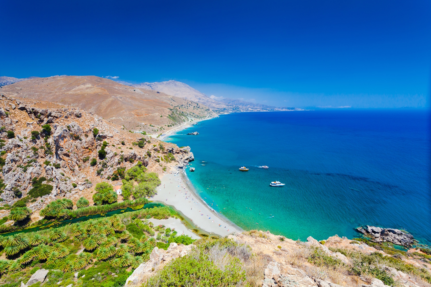 preveli strand kréta görögország
