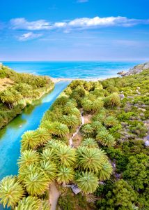 preveli strand kréta görögország